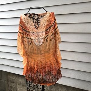 Burnt orange top